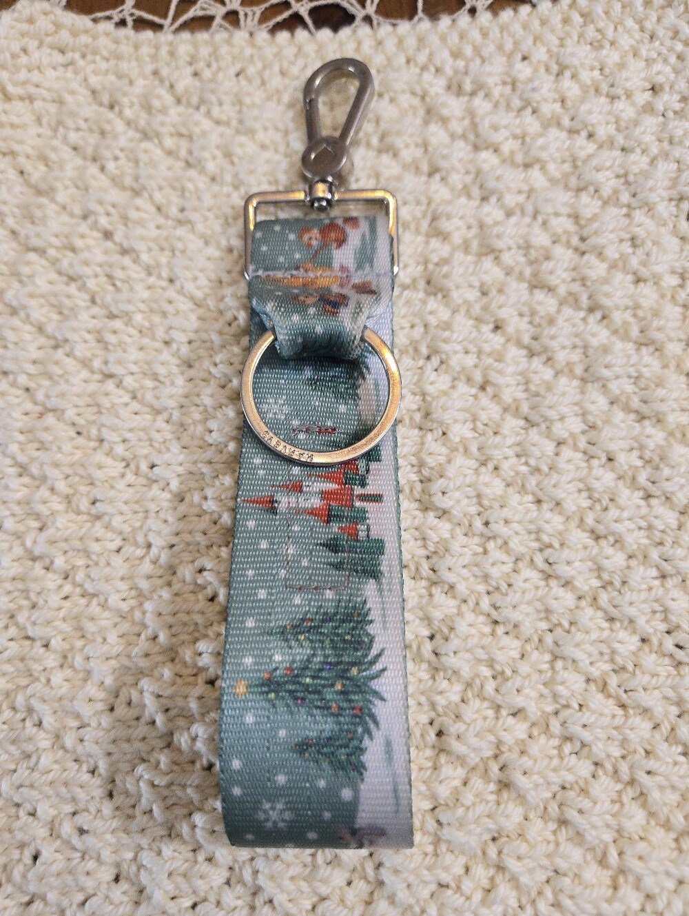Harvey's Disneyland Winter Wonderland Keychain CNC Chip And Dale Donald Duck